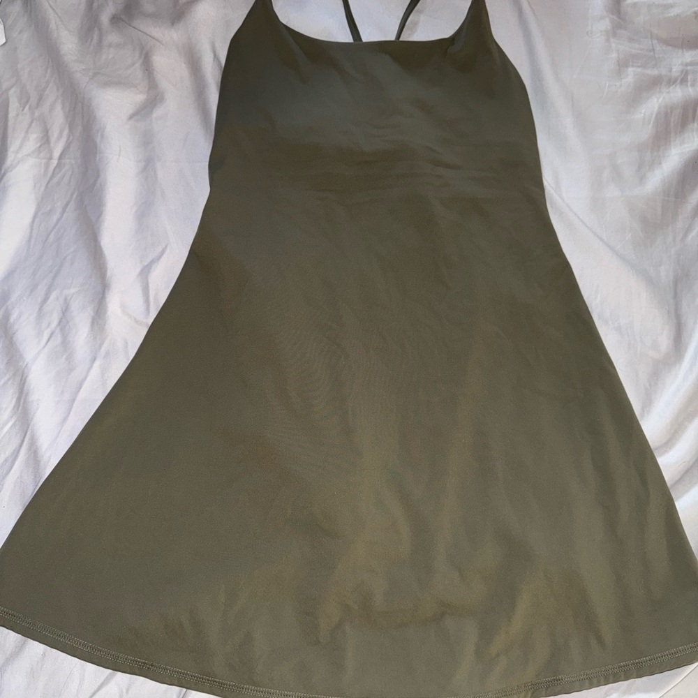 Olive Green Women's Athletic Dress
